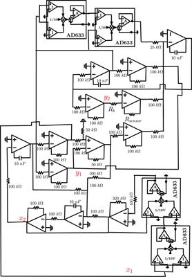 A New Impedance Sensor Based on Electronically Implemented Chaotic Coupled van der Pol and Damped Duffing Oscillators